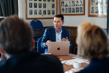 Leading an AI ethics workshop at Oxford